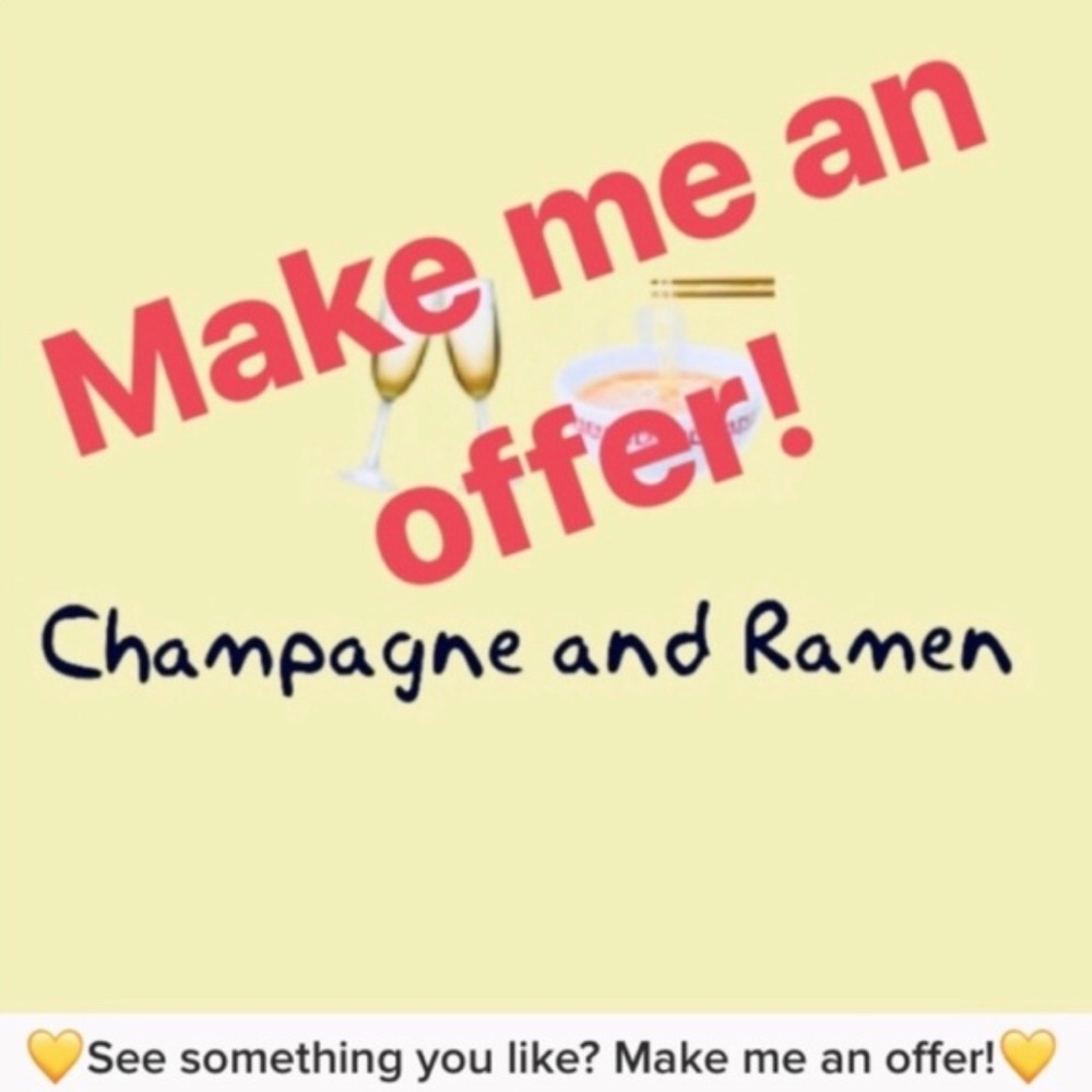 🥂Host Pick! NWOT Yellow Classic Tie Waist Pants M - Picture 6 of 6